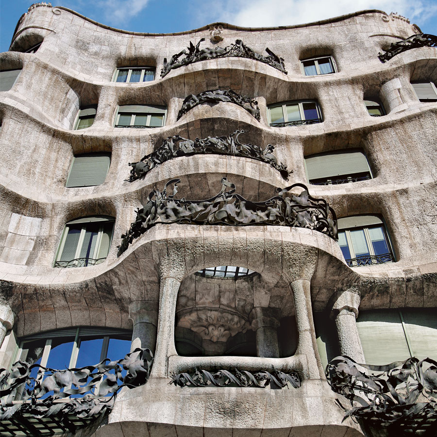 Fachada de La Pedrera de Gaudí