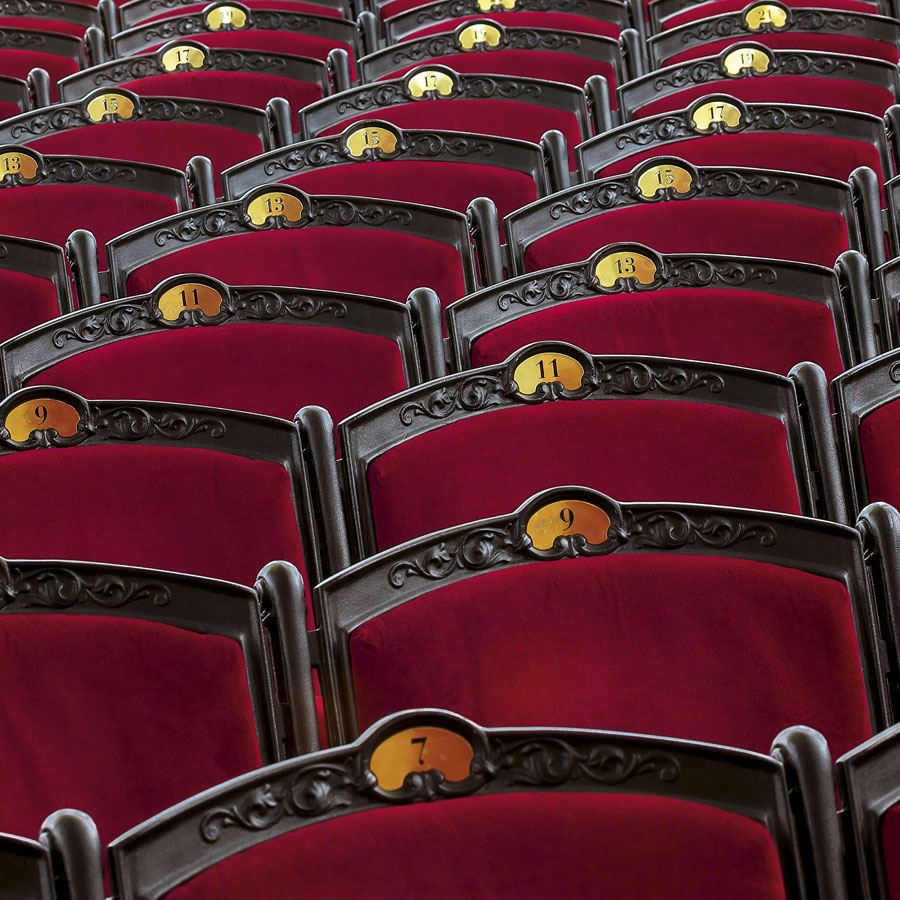 Butacas del Teatro Liceo de Barcelona