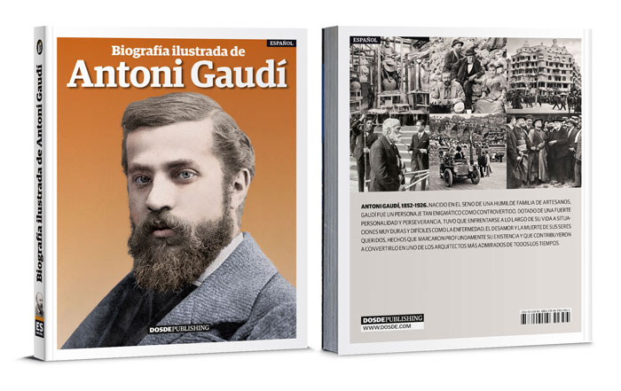 Libro Biografía de Antoni Gaudi Dosde Editorial