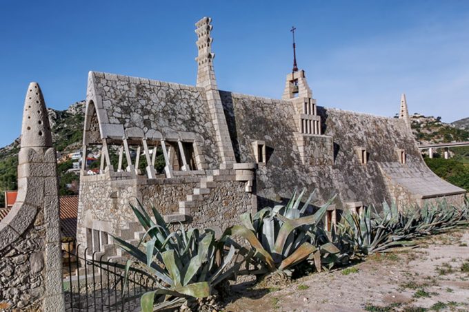 Les bodegas Güell d'Antoni Gaudí