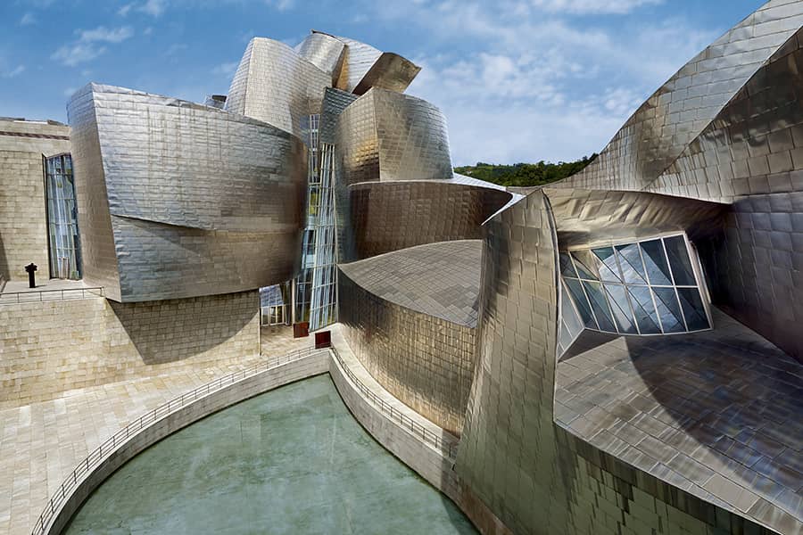 Fachada del Museo Guggenheim Bilbao