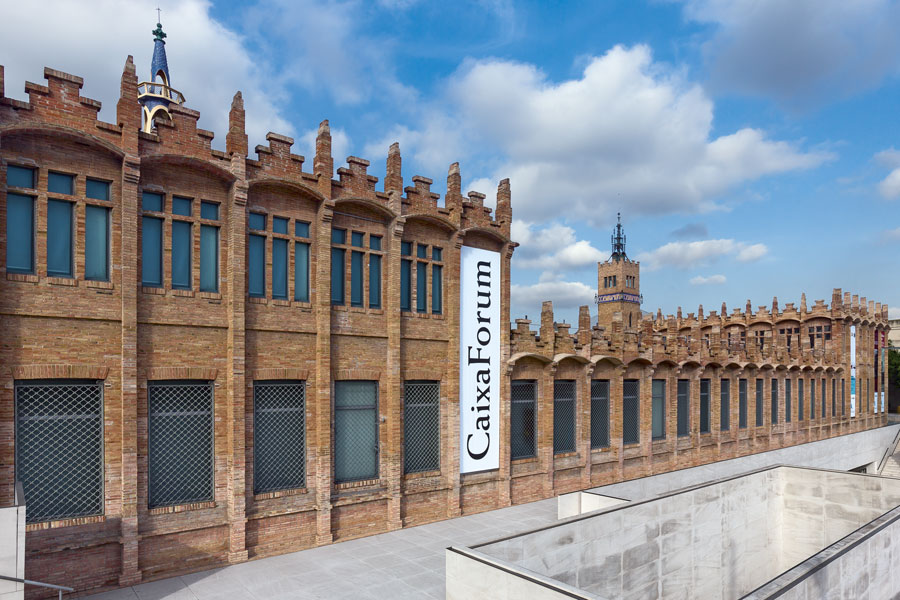 Facade of the Casaramona Factory, Caixaforum