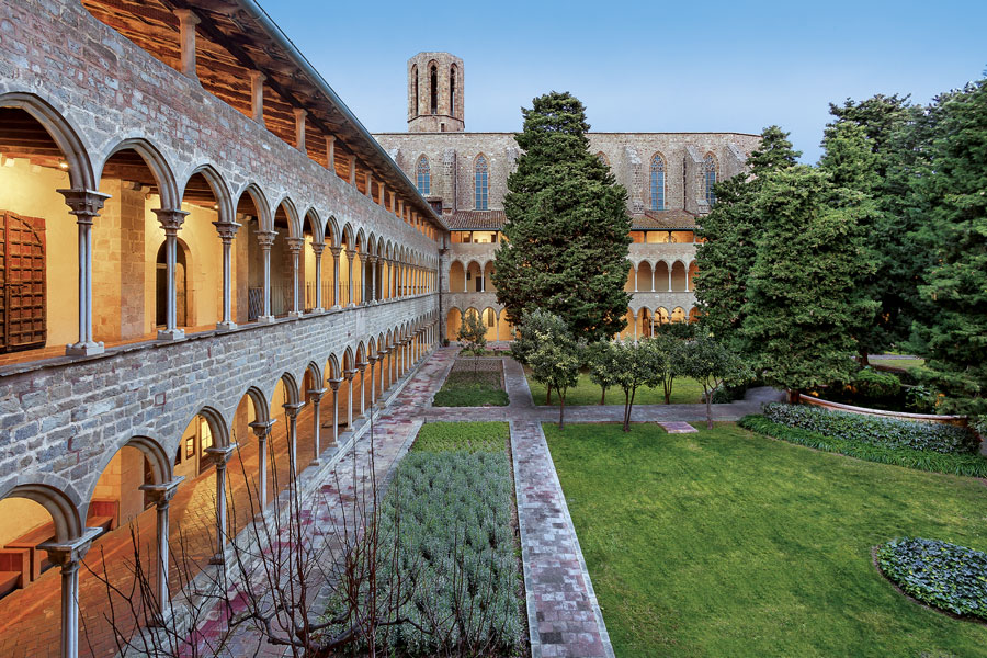 Claustro del Monasterio de Pedralbes de Barcelona