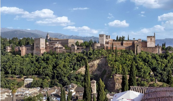 Alhambra Granada Foto Panoramica Dosde Publishing