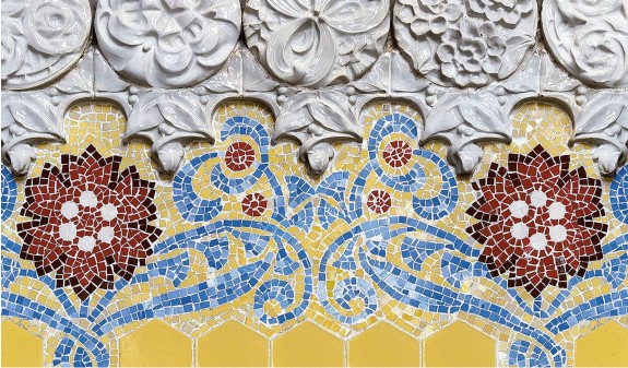 Mosaico Modernista Arte Modernismo Catalan Dosde Publishing