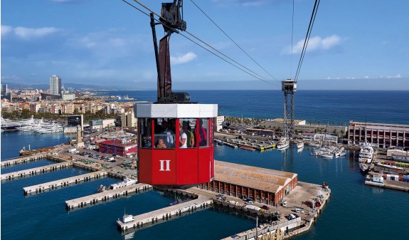 Teleferico Barcelona Puerto Maritimo Dosde Publishing