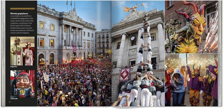 Barcelona Libro Bolsillo Español Guia Ciudad Dosde Publishing