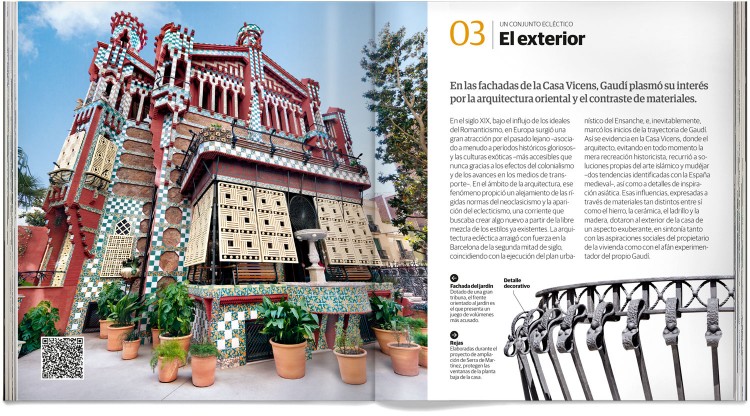 Casa Vicens Barcelona Gaudí Libro Español Dosde Publishing