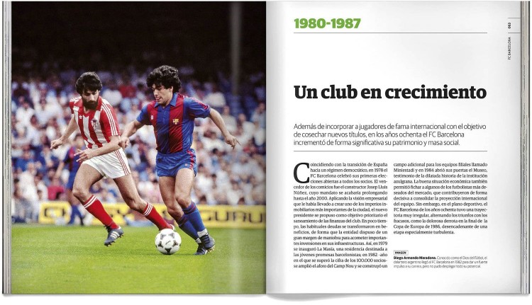 Libro Futbol Club Barcelona Barça Historia Ilustrada Dosde Publishing