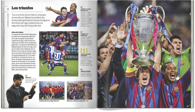 Libro Futbol Club Barcelona Barça Historia Ilustrada Dosde Publishing