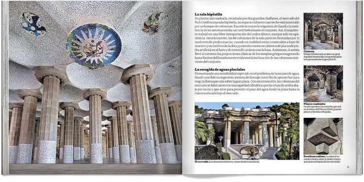 Park Guell Gaudi Libro Bolsillo Español Edicion Pocket Dosde Publishing