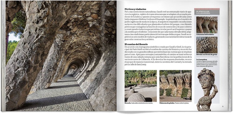 Park Guell Gaudi Libro Bolsillo Español Edicion Pocket Dosde Publishing