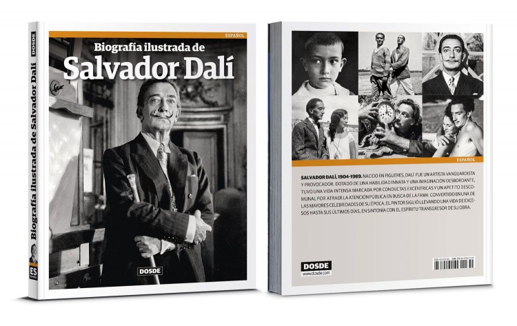 Portada Biografia De Dalí Libro Español Dosde Publishing