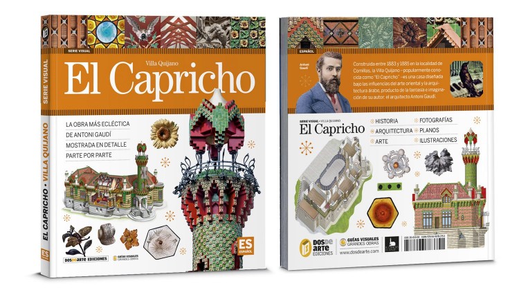 Portada Contraportada El Capricho Villa Quijano Libro Español Dosde Publishing