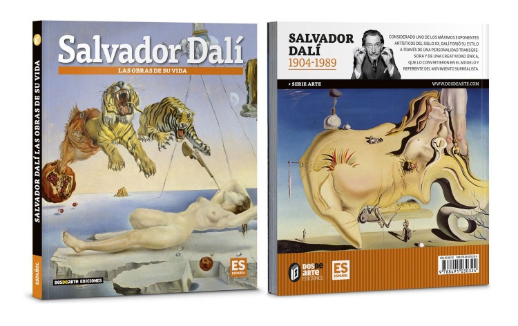 Portada Contraportada Libro Salvador Dali Las Obras De Su Vida Arte Dosde Publishing