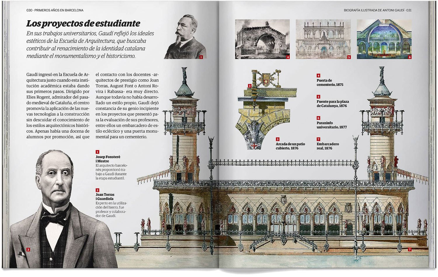 Biografía ilustrada de Antoni Gaudí