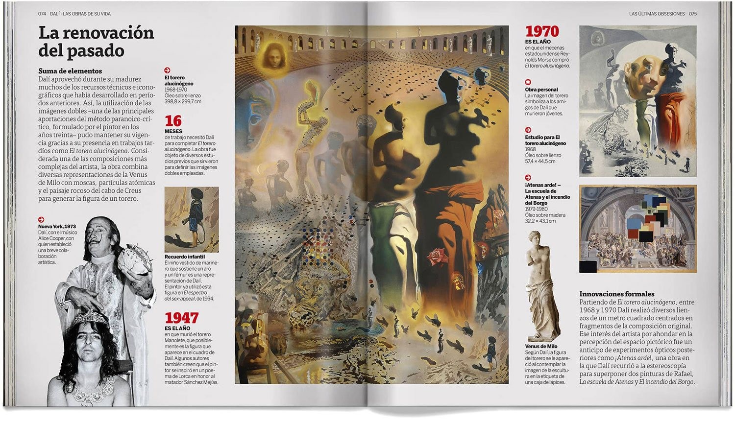 espectro alcanzar Giro de vuelta Libro Salvador Dalí, las obras de su vida