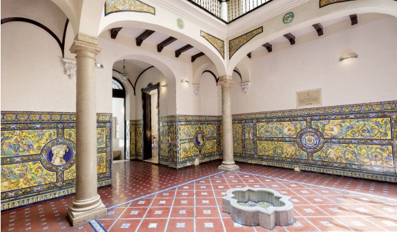 Palacio De Cropani Malaga Dosde Publishing Libro Azulejos Andaluces