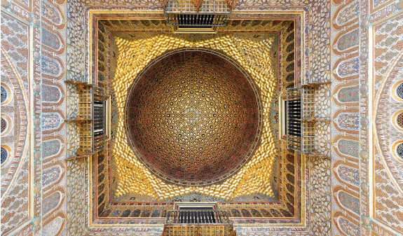 Cupula Salon De Embajadores Alcazar De Sevilla Dosde Publishing