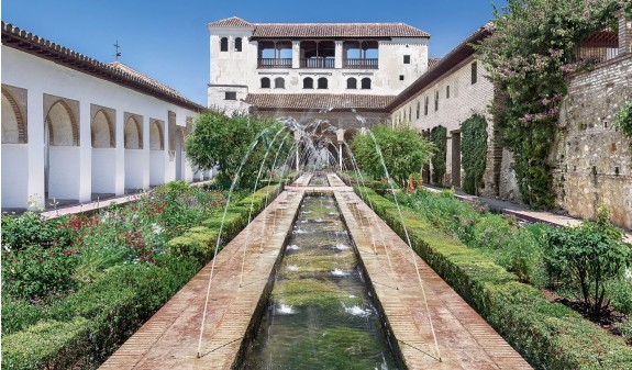 Jardines El Generalife Alhambra Granada Dosde Publishing