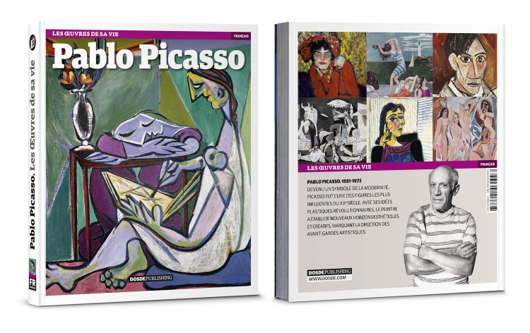 Couverture Pablo Picasso Les Oeuvres De Sa Vie Livre Francais Art Dosde