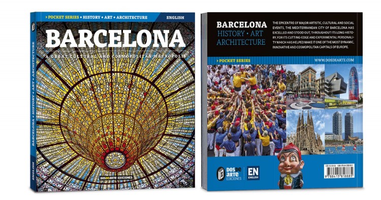 Cover Back Barcelona Pocket English Book Dosde Publishing