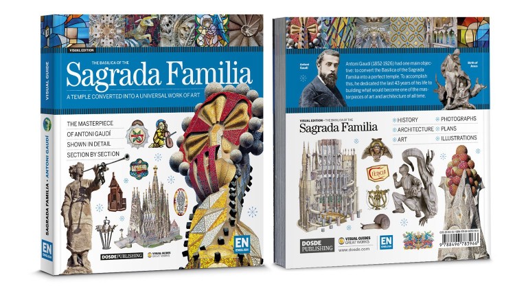 Cover Back Sagrada Familia English Book Dosde Publishing