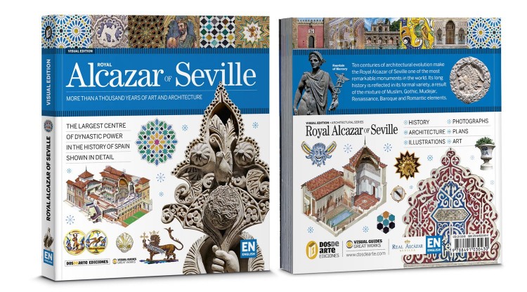 Cover Back The Royal Alcazar Of Seville English Book Dosde Publishing