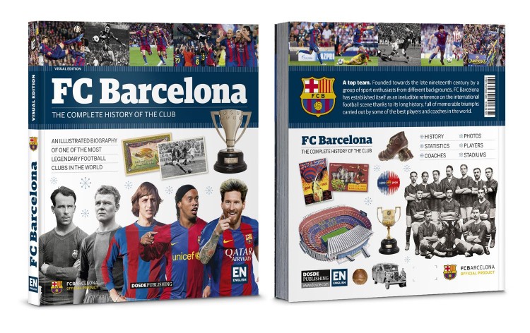 Cover Book Fc Barcelona Barça Illustrated History Of The Football Club