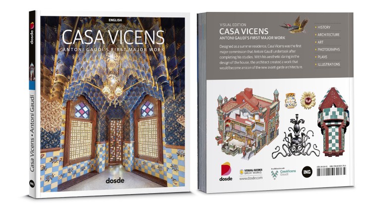 Cover Casa Vicens Barcelona Gaudí Book English Dosde