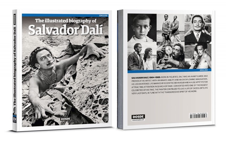 Cover Dalí Biography English Book Dosde Publishing