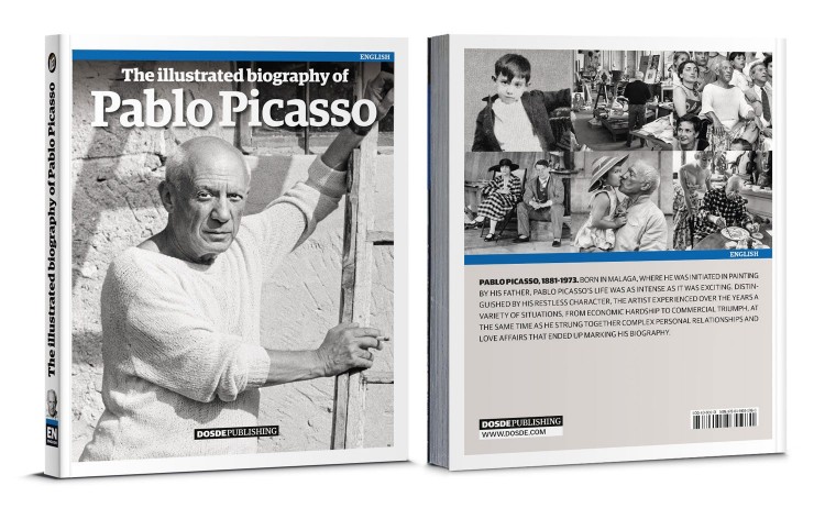 Cover Picasso Biography English Book Dosde Publishing