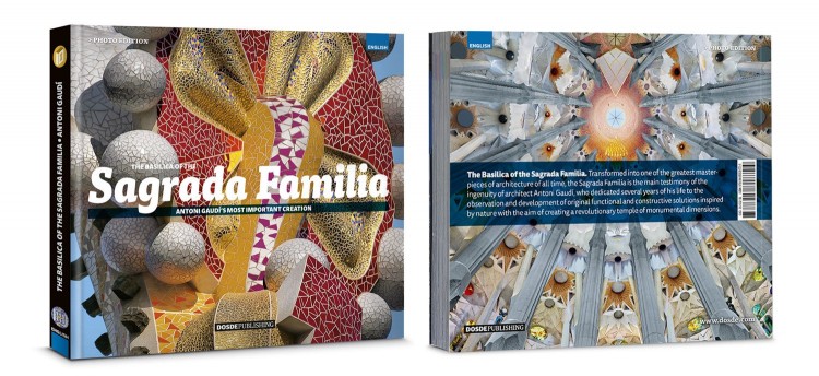 Cover The Basilica Of The Sagrada Familia Gaudi Photo Edition English Book Dosde Publishing