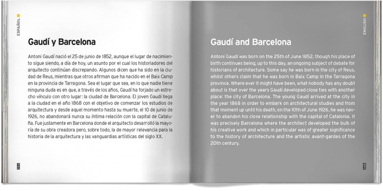 Libro Bolsillo Antoni Gaudi Obras Barcelona Works Pocket Book Dosde Publishing