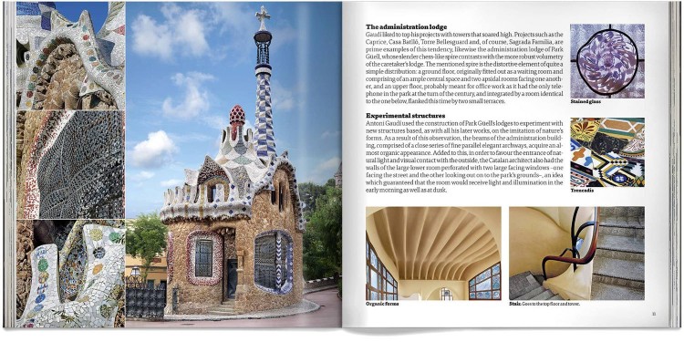 Park Guell Gaudi Pocket Edition English Book Dosde Publishing