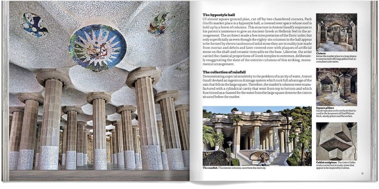 Park Guell Gaudi Pocket Edition English Book Dosde Publishing