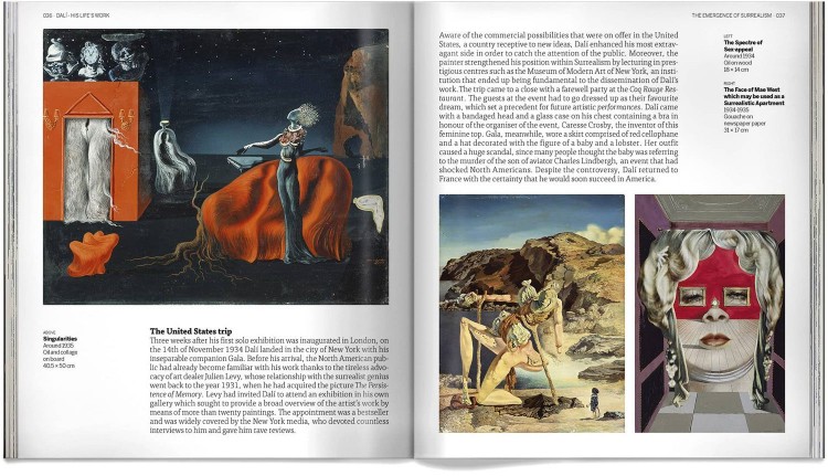 Salvador Dali His Lifes Work English Book Art Dosde Publishing