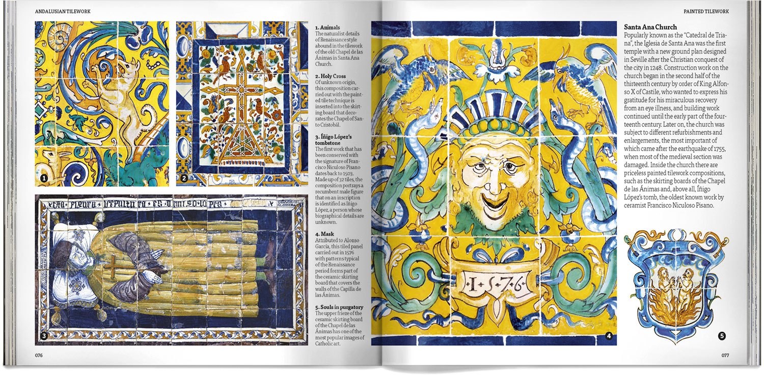 A Book About Andalusian Tilework And Andalusian Ceramic Work - 