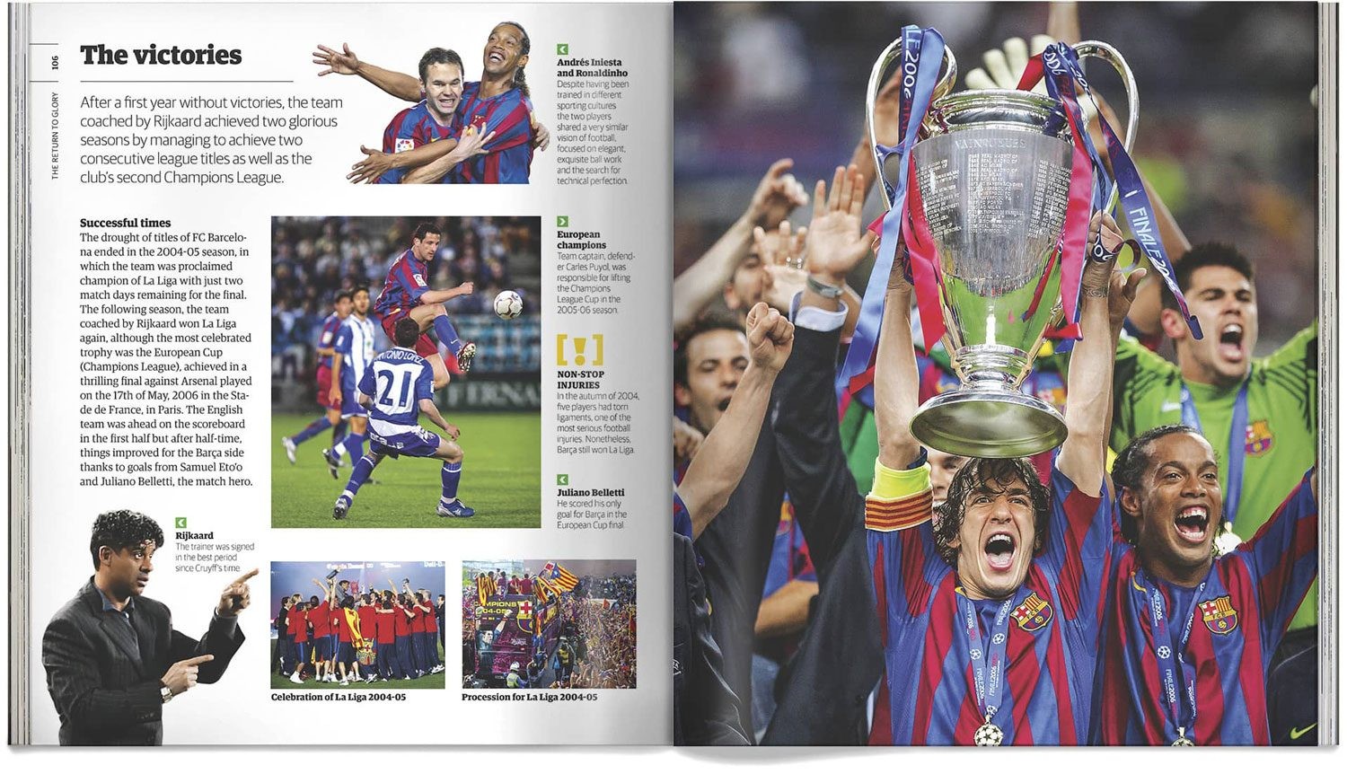 Fc Barcelone Book The Complete History Of The Club
