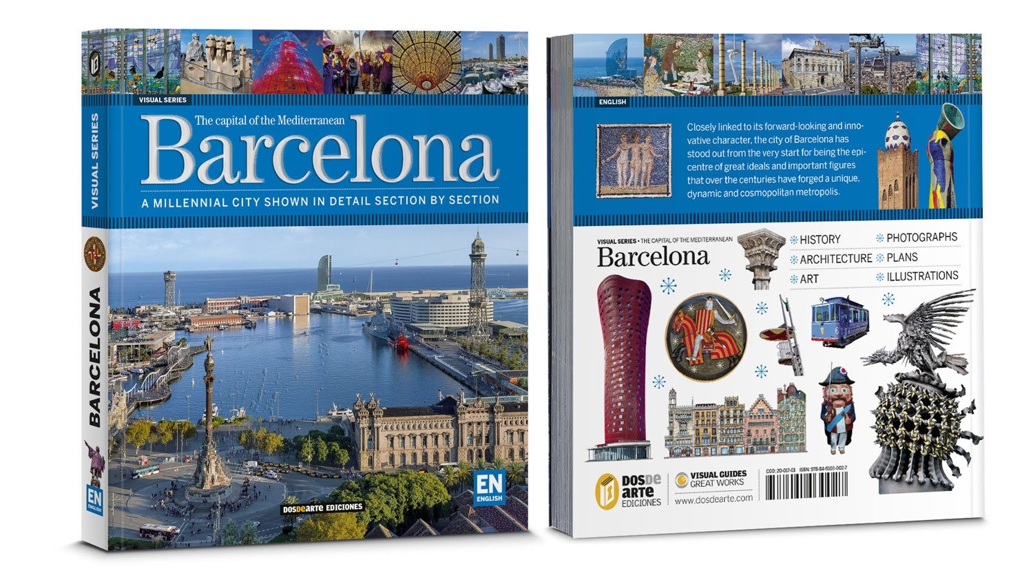 Visual Guide of Barcelona to discover the city