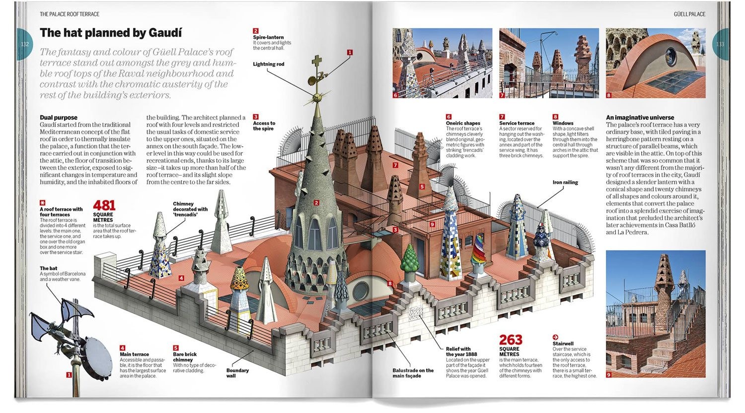 Güell Palace book, Gaudí's first great work