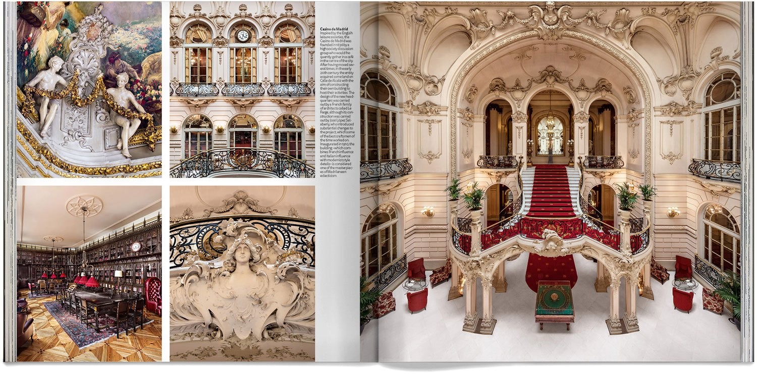 Book about Madrid, a monumental city