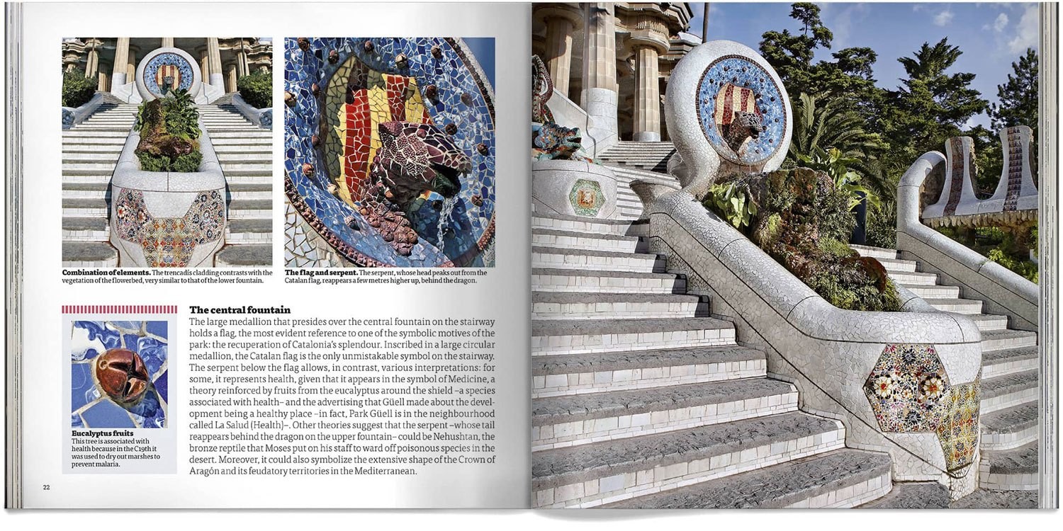 Book: Park Güell, all the details about Gaudí's project