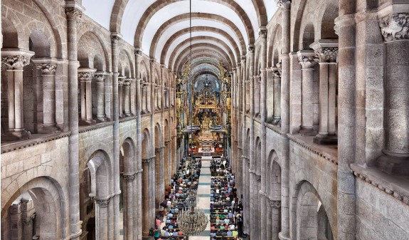 Bovedas Nave Central Catedral De Santiago Compostela Dosde Publishing
