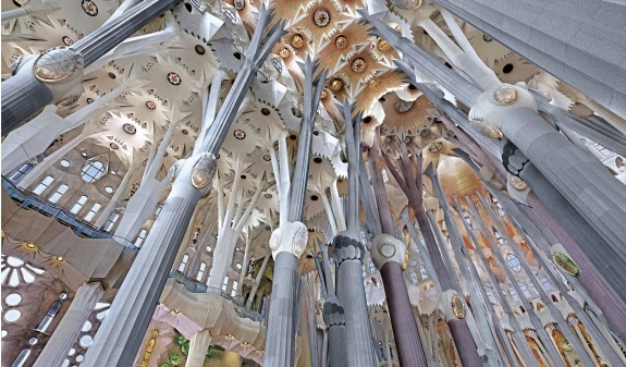 Columnas Hiperboloides Sagrada Familia Dosde Publishing