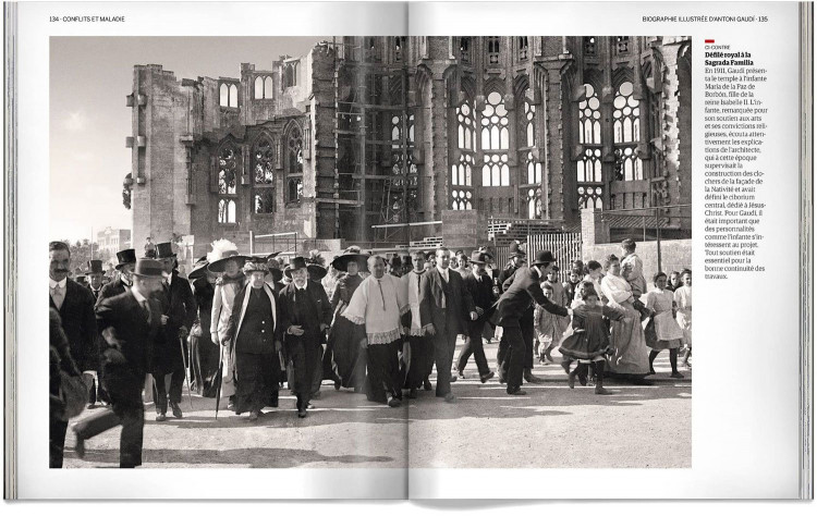 Antoni Gaudi Biographie Livre Francais Dosde Publishing