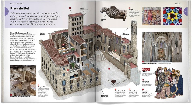 Barcelona Guide Visuel Livre Francais Dosde Publishing