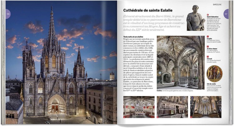 Barcelona Guide Visuel Livre Francais Dosde Publishing
