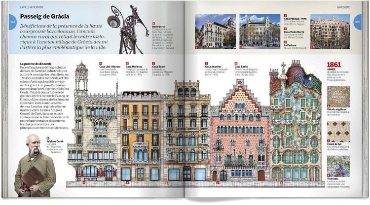 Barcelona Guide Visuel Livre Francais Dosde Publishing