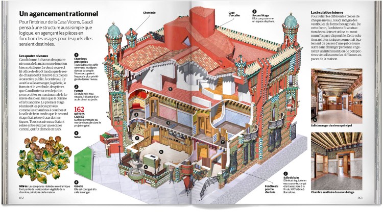 Casa Vicens Barcelona Gaudí Livre Français Dosde